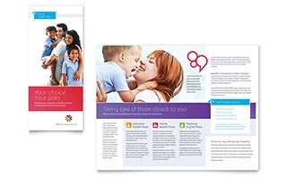 Medical Insurance Brochure Template