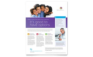 Medical Insurance Flyer Template