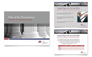 Legal & Government Services PowerPoint Presentation Template