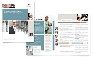 Family Law Attorneys Brochure Template