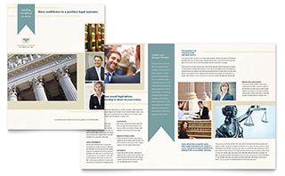 Law Firm Brochure Template