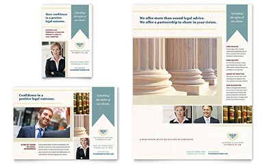 Law Firm Flyer & Ad Download