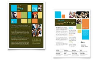 Arts Council & Education Datasheet Template