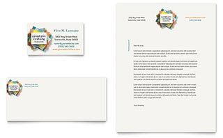 Writer's Workshop Business Card & Letterhead Template