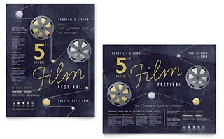 Film Festival Poster Template