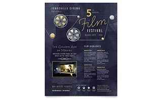 Film Festival Flyer Template