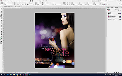 Make a Invitation in InDesign - Format a Invitation