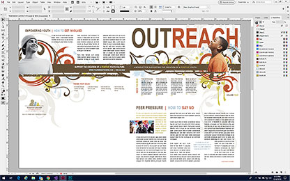 Make a Newsletter in InDesign - Format a Newsletter