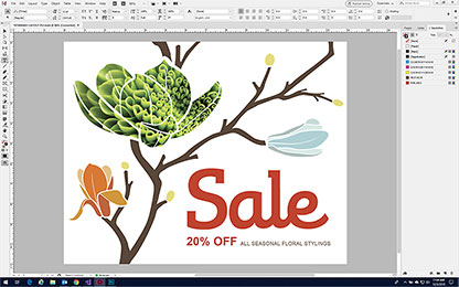 Make a Poster in InDesign - Format a Poster