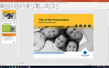 Make a PowerPoint Presentation in Microsoft PowerPoint - Format a PowerPoint Presentation