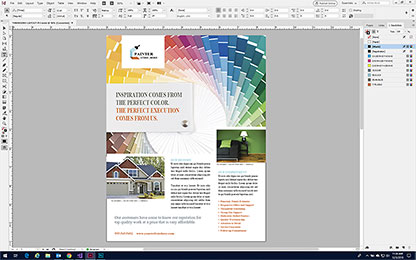 Make a Sales Sheet in InDesign - Format a Sales Sheet