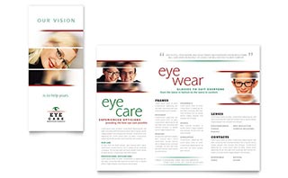 Optometrist & Optician Brochure Template