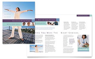 Medical Insurance Company Brochure Template