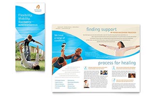 Physical Therapist Brochure Template