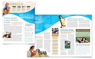 Physical Therapist Newsletter Template