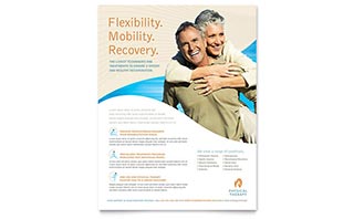 Physical Therapist Flyer Template