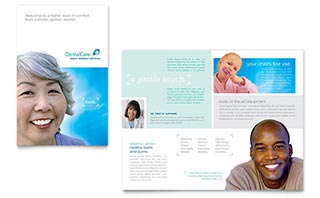 Dental Care Brochure Template