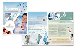 Medical Research Brochure Template