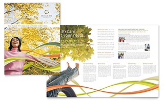 Health Insurance Company Brochure Template