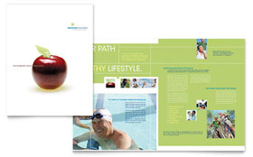 Healthcare Management Brochure Template Design