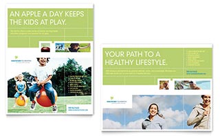 Healthcare Management Poster Template