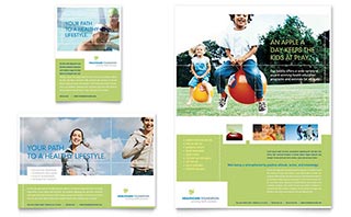 Healthcare Management Flyer & Ad Template