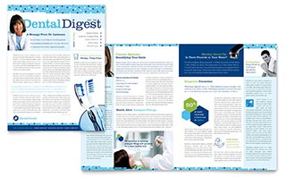 Dentistry & Dental Office Newsletter Template