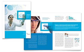 Science & Chemistry Brochure Template