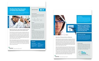 Science & Chemistry Datasheet Template