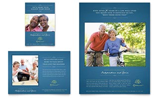 Senior Living Community Flyer & Ad