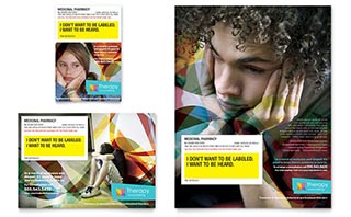 Adolescent Counseling Flyer & Ad Template