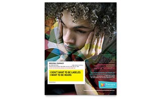 Adolescent Counseling Flyer Template