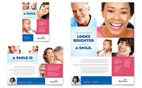 Family Dentistry Flyer & Ad Template Design