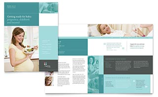 Pregnancy Clinic Brochure Template