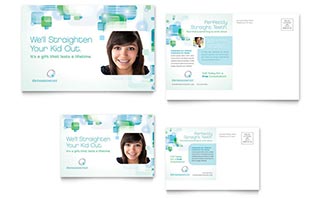 Orthodontist Postcard Template