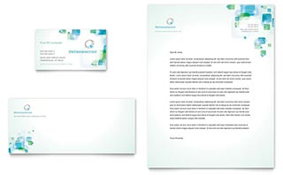 Orthodontist Business Card & Letterhead Template