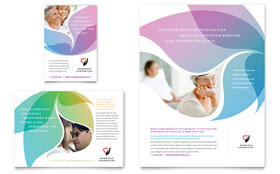 Marriage Counseling Flyer & Ad Template Design