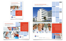 Hospital Flyer & Ad Template Design