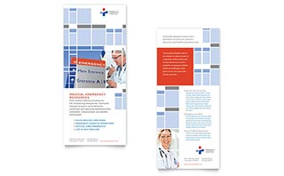 Hospital Rack Card Template