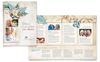 Hospice & Home Care Brochure Template