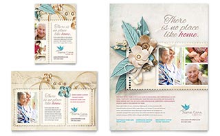 Hospice & Home Care Flyer & Ad Template