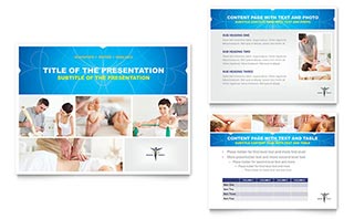 Reflexology & Massage PowerPoint Presentation Template