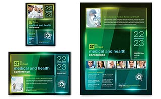 Medical Conference Flyer & Ad Template