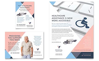 Disability Medical Equipment Flyer & Ad Template