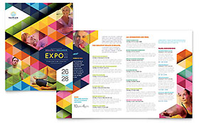 Health Fair Brochure Template Design