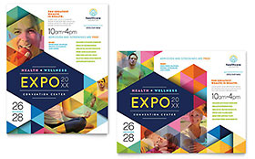 Health Fair Poster Template Design