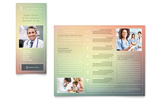 Medical Clinic Brochure Template