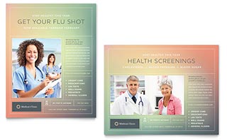 Medical Clinic Poster Template