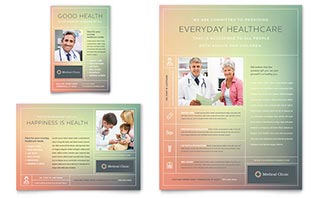 Medical Clinic Flyer & Ad Template