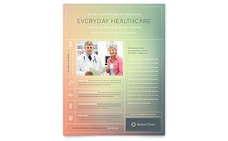 Medical Clinic Flyer Template